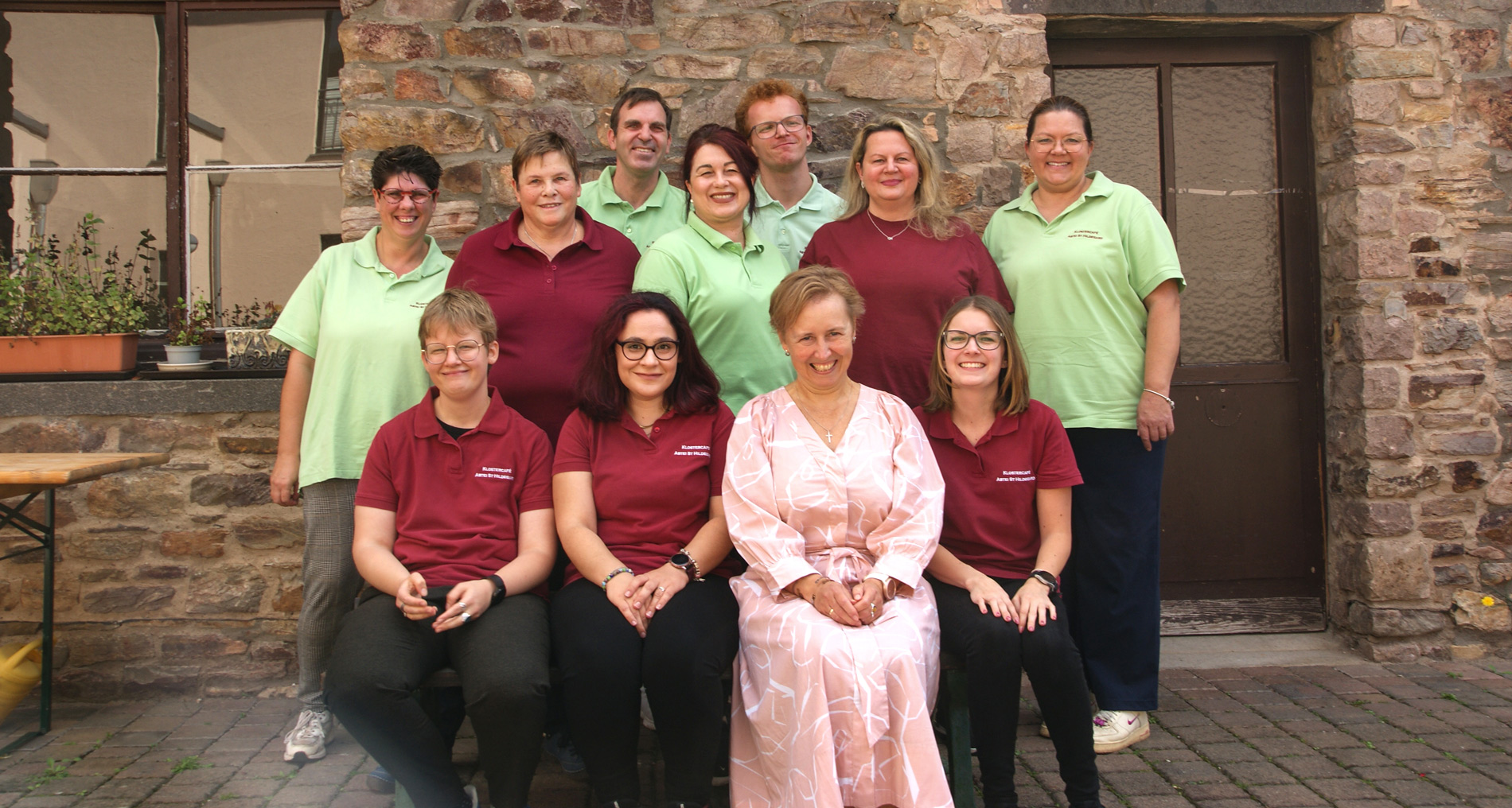 Gruppenbild Team Klostercafe