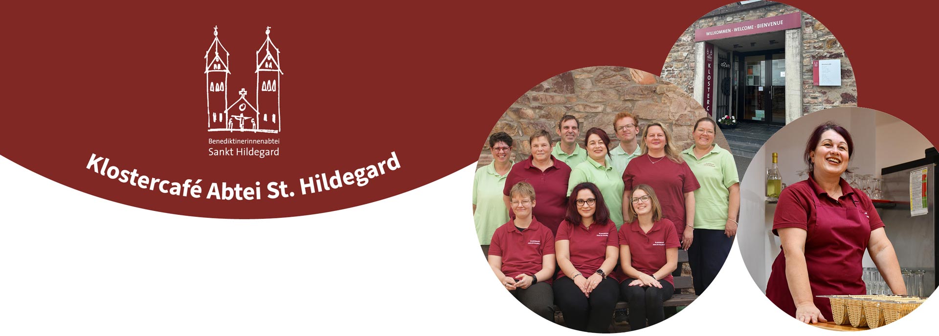 Team & Kontakt Bild vom Team des Klostercafes